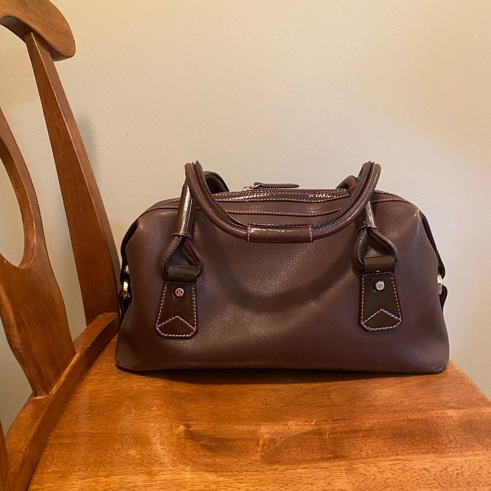 Authentic leather Judith Leiber bag